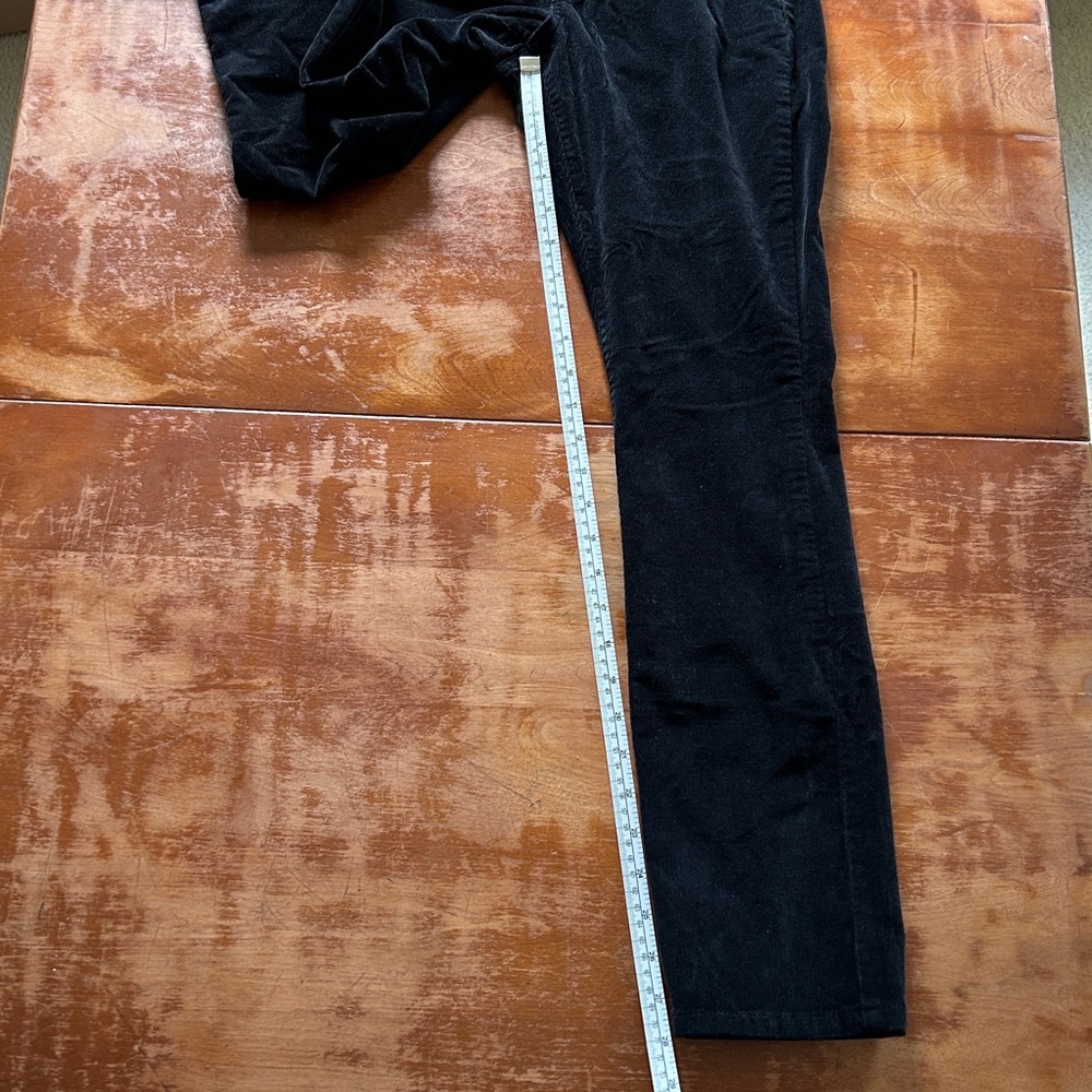 NYDJ Black Corduroy Legging Jeans 00P - Picture 13 of 14